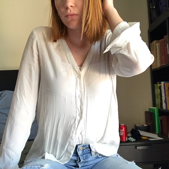 White button down - Picture 2 of 2